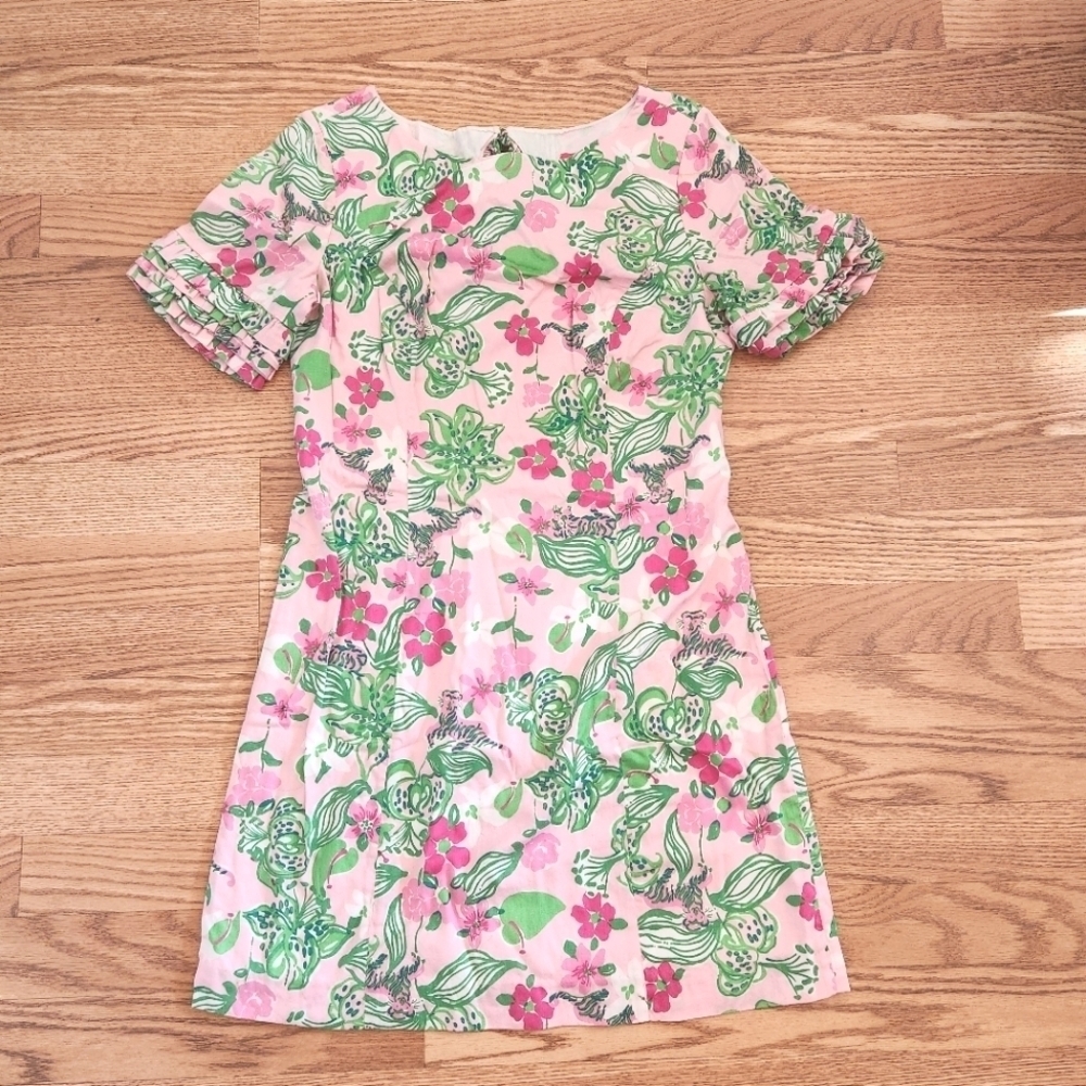 EUC Vintage Lilly Pulitzer Jubilee Collection Fiesta Dress, Size 6